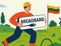 „Plačiajuostis internetas“ maketas
